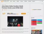 Astra Motor Kalbar Kenalkan Skutik Premium Honda Lewat HPMD 2026