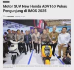 Motor SUV New Honda ADV160 Pukau Pengunjung di IMOS 2025