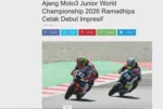 Ajang Moto3 Junior World Championship 2026 Ramadhipa Cetak Debut Impresif