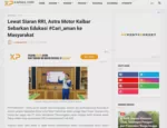 Lewat Siaran RRI, Astra Motor Kalbar Sebarkan Edukasi #Cari_aman ke Masyarakat