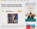 SMC 2026 Jadi Wadah Kreativitas Pelajar dan Gen Z Sebarkan Pesan Safety Riding