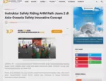 Instruktur Safety Riding AHM Raih Juara 2 di Asia-Oceania Safety Innovative Concept
