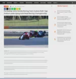 Pembalap Astra Honda Racing Team Sukses Raih Tiga Podium pada Ajang Asia Road Racing Championship