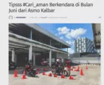 Tipsss #Cari_aman Berkendara di Bulan Juni dari Asmo Kalbar