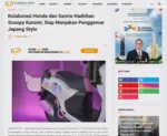 Kolaborasi Honda dan Sanrio Hadirkan Scoopy Kuromi, Siap Manjakan Penggemar Jepang Style