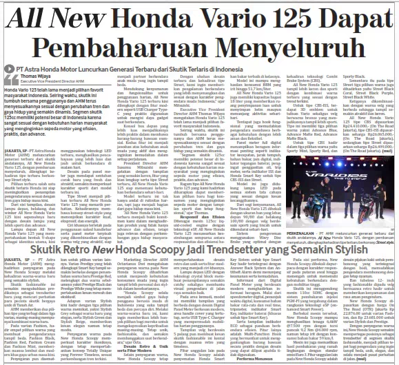 Skutik Retro New Honda Scoopy Jadi Trendsetter yang Semakin Stylish