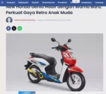 New Honda Genio Hadir dengan Warna Baru, Perkuat Gaya Retro Anak Muda