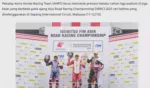 CBR Series Melesat, Pebalap Astra Honda Raih Tiga Podium ARRC Malaysia