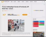 Promo SeMayNgat Honda di Pontianak, DP Mulai Rp1 Jutaan