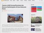 Yayasan AHM Dorong Ekowisata dan Ekonomi Berkelanjutan di Desa Balerante Klaten