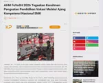 AHM FeVoSH 2026 Tegaskan Komitmen Penguatan Pendidikan Vokasi Melalui Ajang Kompetensi Nasional SMK