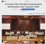 Ini Juara Film Pendek Keselamatan Berkendara dari Yayasan AHM