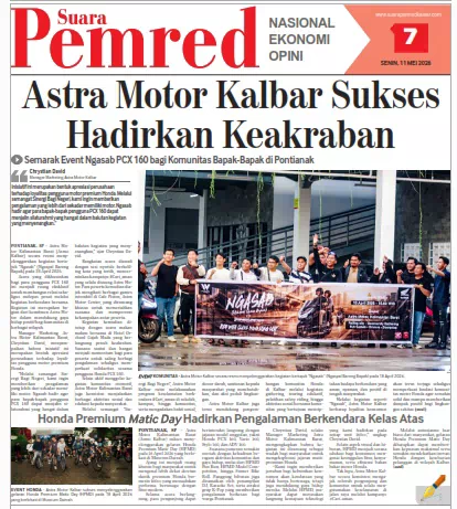 Astra Motor Kalbar Sukses Hadirkan Keakraban, Semarak Event Ngasab PCX 160 bagi Komunitas Bapak-Bapak di Pontianak