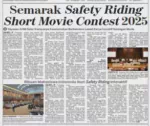 Semarak Safety Riding Short Movie Contest 2025, Yayasan AHM Gelar Kampanye Keselamatan Berkendara Lewat Karya Inovatif Kalangan Muda