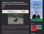 Honda Vario 125 Tampil Total dengan Generasi Terbaru, Kini Usung Konsep Street Style