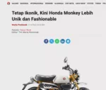Tetap Ikonik, Kini Honda Monkey Lebih Unik dan Fashionable