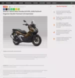 Warna-Warni New Honda ADV160, AHM Perkuat Segmen Skutik Premium di Indonesia