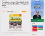 Promo Sejiwa Januari, Pilihan Skutik Honda Favorit di Sambas Bisa Dibawa Pulang Lebih Ringan