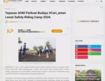 Yayasan AHM Perkuat Budaya #Cari_aman Lewat Safety Riding Camp 2026