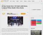 All New Honda Vario 125 Hadir Lebih Keren, Lengkapi Pilihan Skutik 125cc Honda