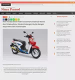New Honda Genio Hadir bersama Kombinasi Warna dan Striping Baru, Disukai Kalangan Muda dengan Gaya Retro dan Fashionable