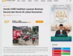 Honda CARE Hadirkan Layanan Bantuan Darurat dan Servis di Lokasi Konsumen