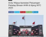 Andy Wijaya Apresiasi Perjuangan Pebalap Binaan AHM di Ajang IATC 2025