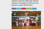 Hijabers Serenity Ride Ajak Wanita Rasakan Pengalaman Menarik dan Bergaya dalam Berkendara