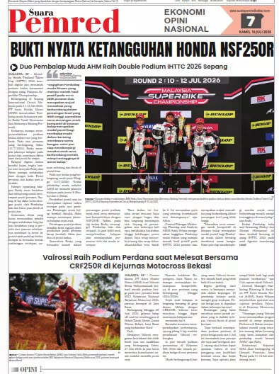 Bukti Nyata Ketangguhan Honda NSF250R, Duo Pembalap Muda AHM Raih Double Podium IHTTC 2026 Sepang