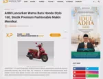 AHM Luncurkan Warna Baru Honda Stylo 160, Skutik Premium Fashionable Makin Memikat