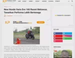 New Honda Vario Evo 160 Resmi Meluncur, Tawarkan Performa Lebih Bertenaga