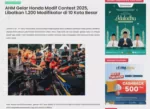 AHM Gelar Honda Modif Contest 2025, Libatkan 1.200 Modifikator di 10 Kota Besar