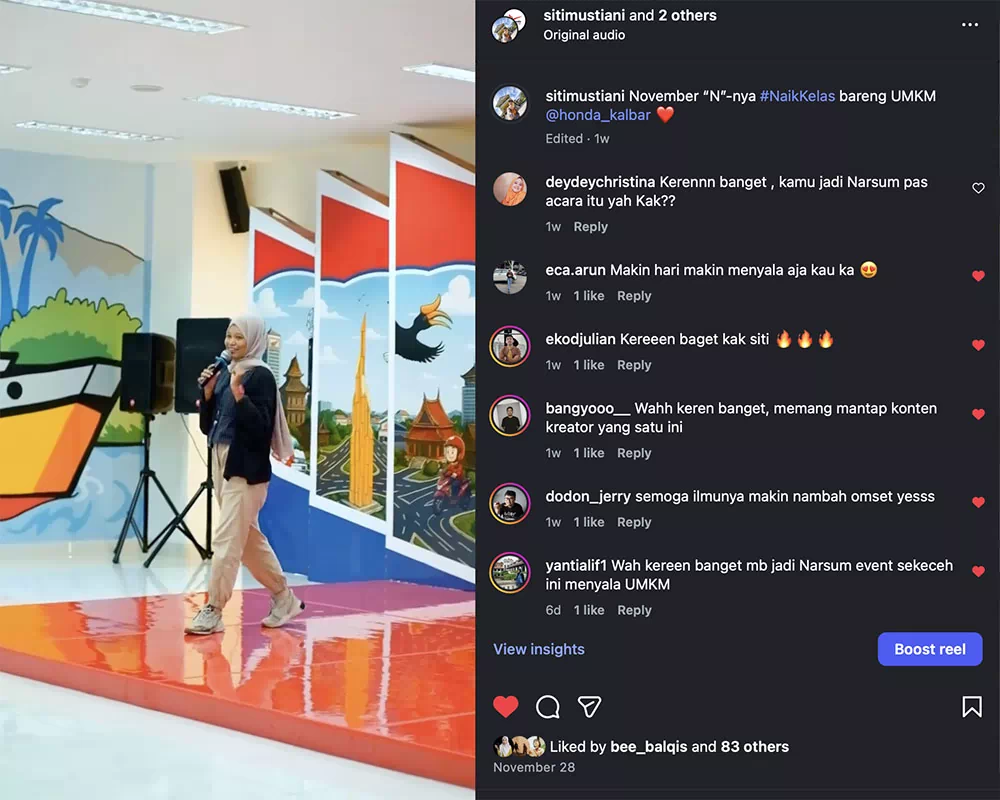 UMKM Sharing dan Pembinaan Digital Marketing