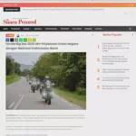Honda Big Bos 2026 Ukir Perjalanan Lintas Negara dengan Melintasi Kalimantan Barat