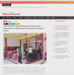 SMKS Bahtera Jagoy Babang Sukses Gelar Ujian Kompetensi Keahlian Berkat Dukungan Astra Motor Kalbar