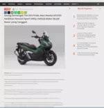 Usung Semangat The SUV Pride, New Honda ADV160 Hadirkan Sensasi Sport Utility Vehicle Motor Skutik Besar yang Tangguh