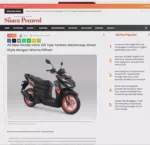 All New Honda Vario 125 Tipe Terbaru Berkonsep Street Style dengan Warna Pilihan