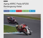 Ajang ARRC Pada AP250 Berlangsung Ketat