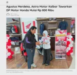 Agustus Merdeka, Astra Motor Kalbar Tawarkan DP Motor Honda Mulai Rp 800 Ribu