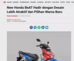 New Honda BeAT Hadir dengan Desain Lebih Atraktif dan Pilihan Warna Baru