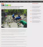 Ribuan Mangrove jadi Saksi Hidup Karya Nyata Synergy Creator Squad Karyawan AHM