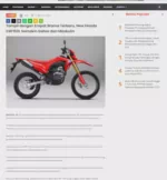 Tampil dengan Empat Warna Terbaru, New Honda CRF150L Semakin Gahar dan Maskulin