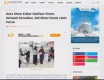 Astra Motor Kalbar Hadirkan Promo Semarak Ramadhan, Beli Motor Honda Lebih Hemat