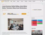 Lewat Seminar Safety Riding, Astra Motor Kalbar Tekankan Sikap Aman Berkendara