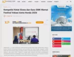 Kompetisi Ketat Siswa dan Guru SMK Warnai Festival Vokasi Astra Honda 2026