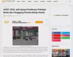 AHDC 2026 Jadi Ajang Pembinaan Pebalap Muda dan Panggung Pecinta Balap Honda