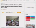Investasi Budaya Tertib Lalu Lintas, Astra Motor Kalimantan Barat Konsisten Edukasi Siswa SMK