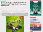 Promo JULIET dari Astra Motor Kalbar di Putussibau, DP Super Ringan, Angsuran Bersahabat