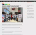 Astra Motor Kalbar Ikuti Donor Darah Serentak se-Indonesia di Perayaan HUT Astra Motor ke-55