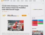 FeVoSH 2026 di Deltamas, PT Astra Honda Motor Satukan Industri dan Pendidikan Cetak SDM Otomotif Unggul
